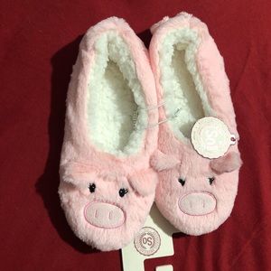Pink Pig Cute Slippers
